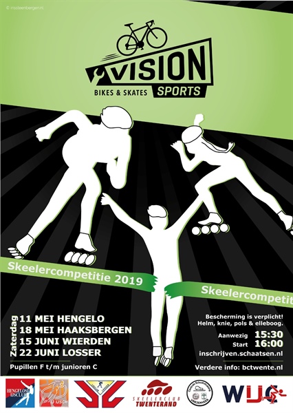 Wil jij een keer weten hoe snel je echt kunt skeeleren, doe dan mee aan de Vision Sports Skeeler Competitie